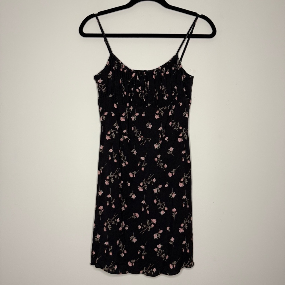 ARITZIA SUNDAY BEST Delilah Cottagecore Milkmaid Ditsy Floral Mini Dress - Picture 3 of 10